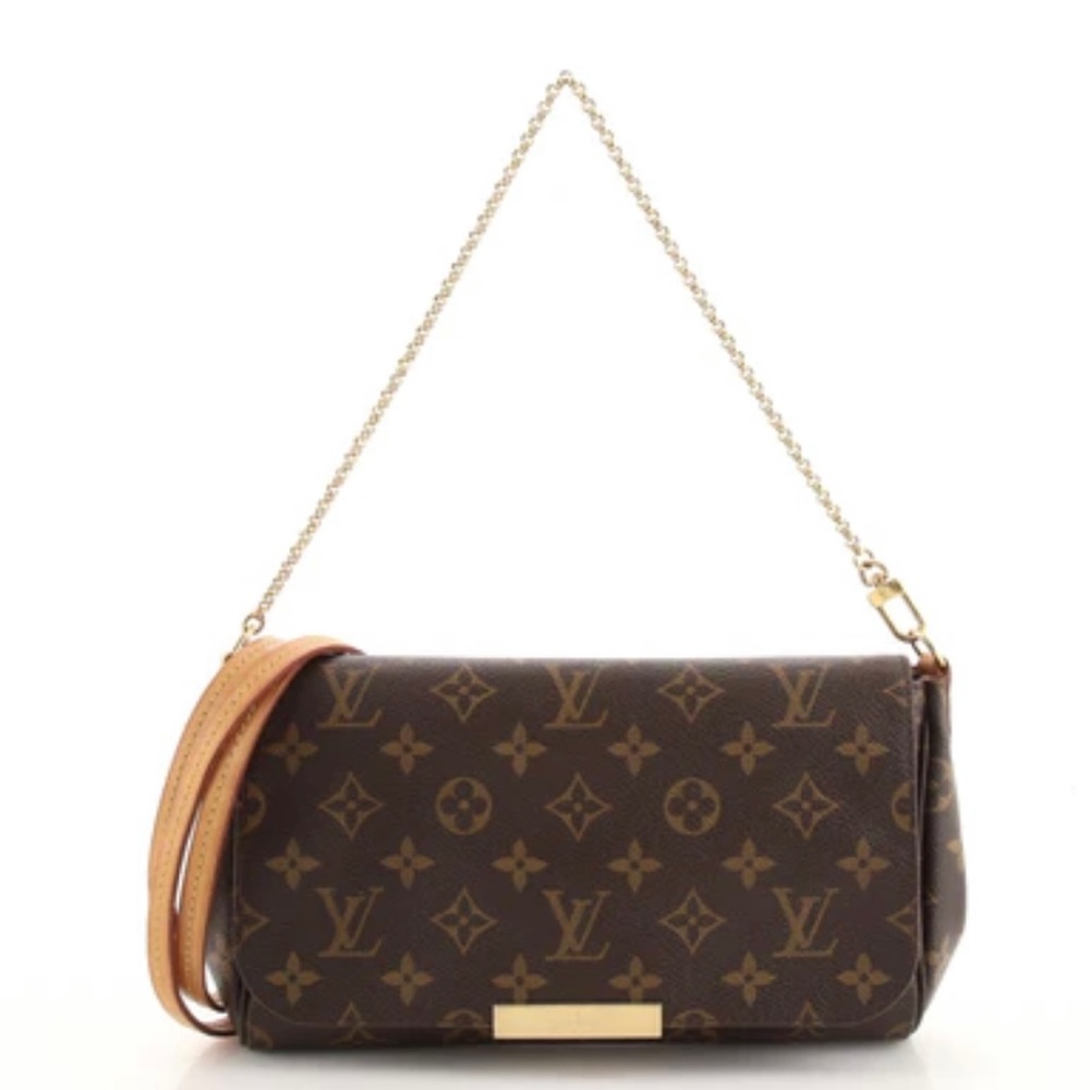 Authentic Louis Vuitton Favorite Handbag Monogram Canvas PM 👜💵